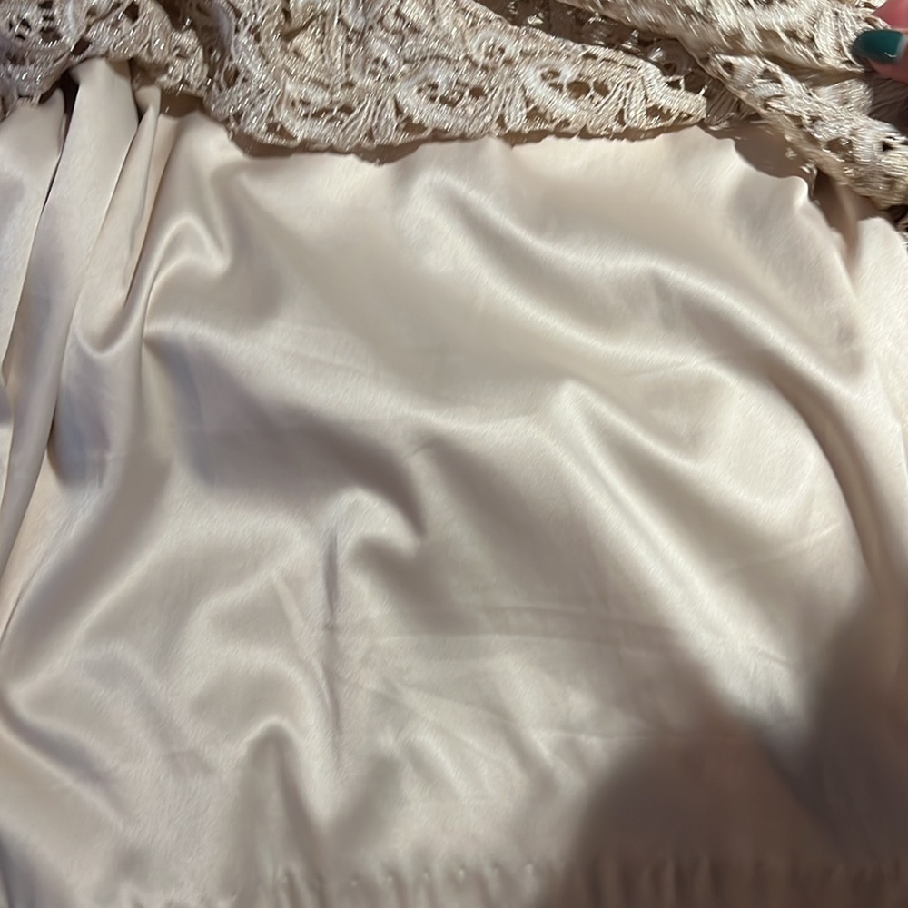 Two Piece Formal Strapless & Jacket Set - Picture 6 of 9